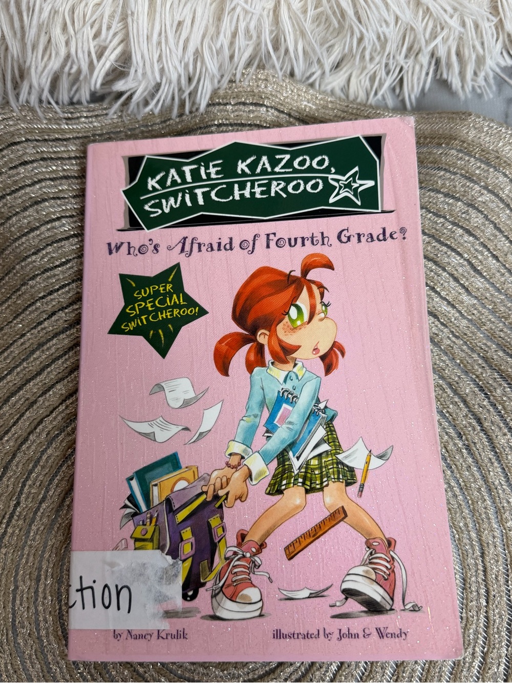 Katie Kazoo Switcheroo Who’s Afraid of Fourth Grade? Nancy Krulik Nostalgic Book